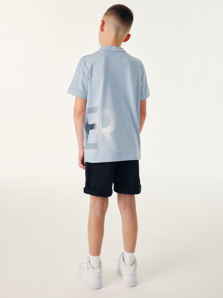Modra polo majica Baker by Ted Baker - Slika 2 iz 15