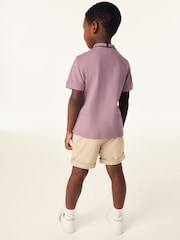 Baker by Ted Baker Nylon Panel Polo Shirt - Image 2 of 11