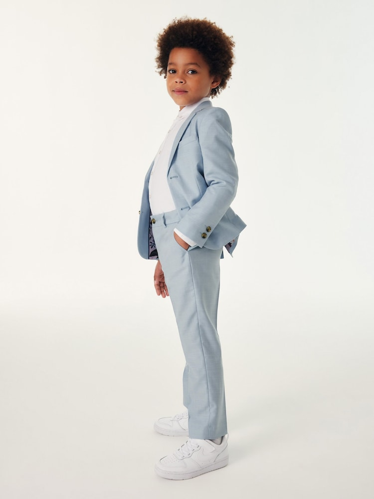 Lichtblauw - Baker By Ted Baker kostuumbroek - Image 3 of 10