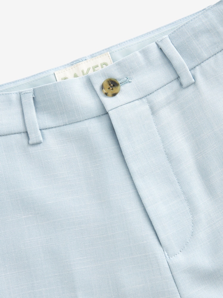 Lichtblauw - Baker By Ted Baker kostuumbroek - Image 8 of 10