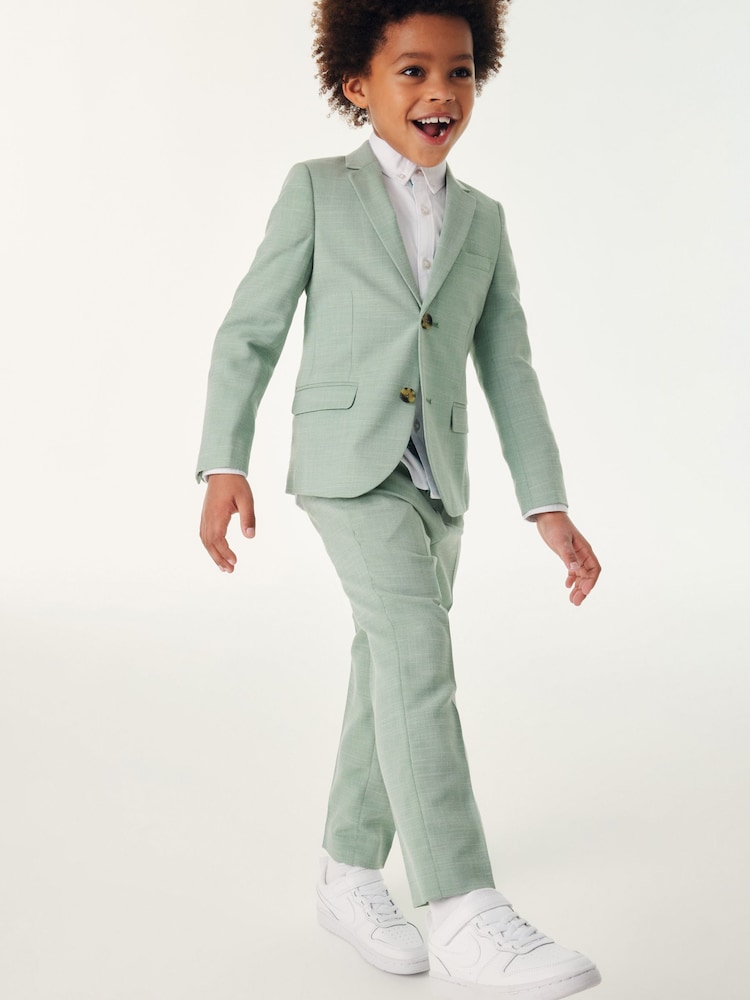 Vert - Pantalons de costume Baker by Ted Baker - Image 4 of 12