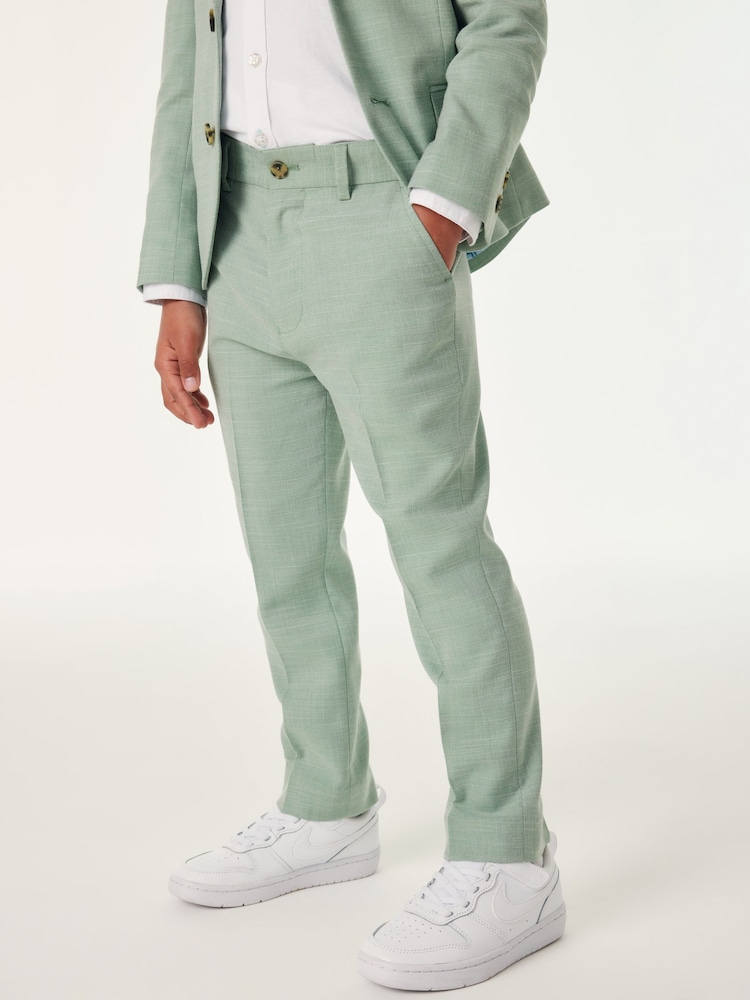 Vert - Pantalons de costume Baker by Ted Baker - Image 5 of 12