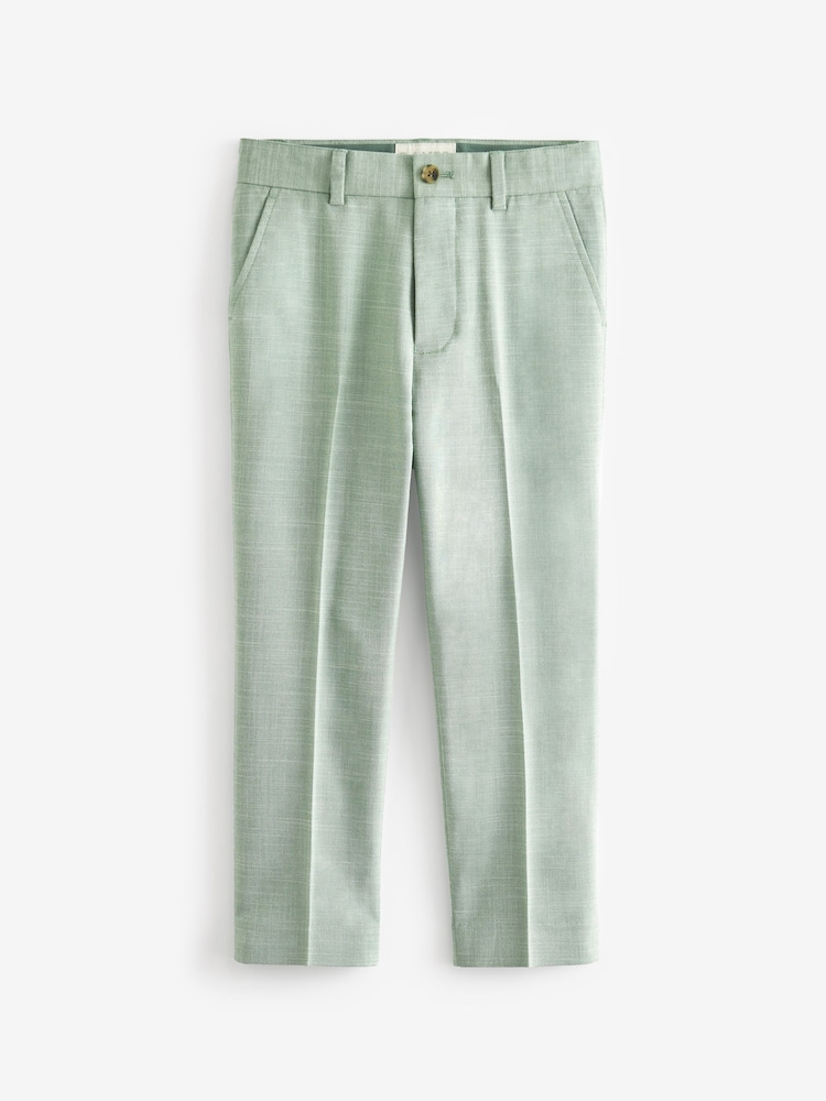 Vert - Pantalons de costume Baker by Ted Baker - Image 8 of 12