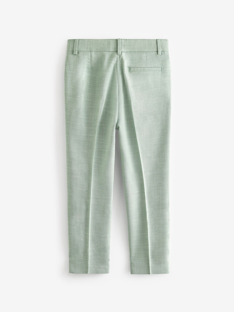 Vert - Pantalons de costume Baker by Ted Baker - Image 9 of 12