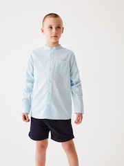 Baker By Ted Baker srajca brez ovratnika  Dobby - Slika 3 iz 8