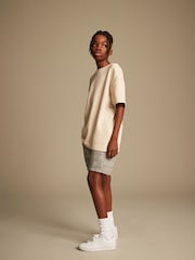 Check Linen Blend Chino Shorts (3-16yrs) - Image 5 of 7
