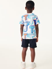 Baker by Ted Baker Graphic 100% Cotton T-Shirt - Image 3 of 11