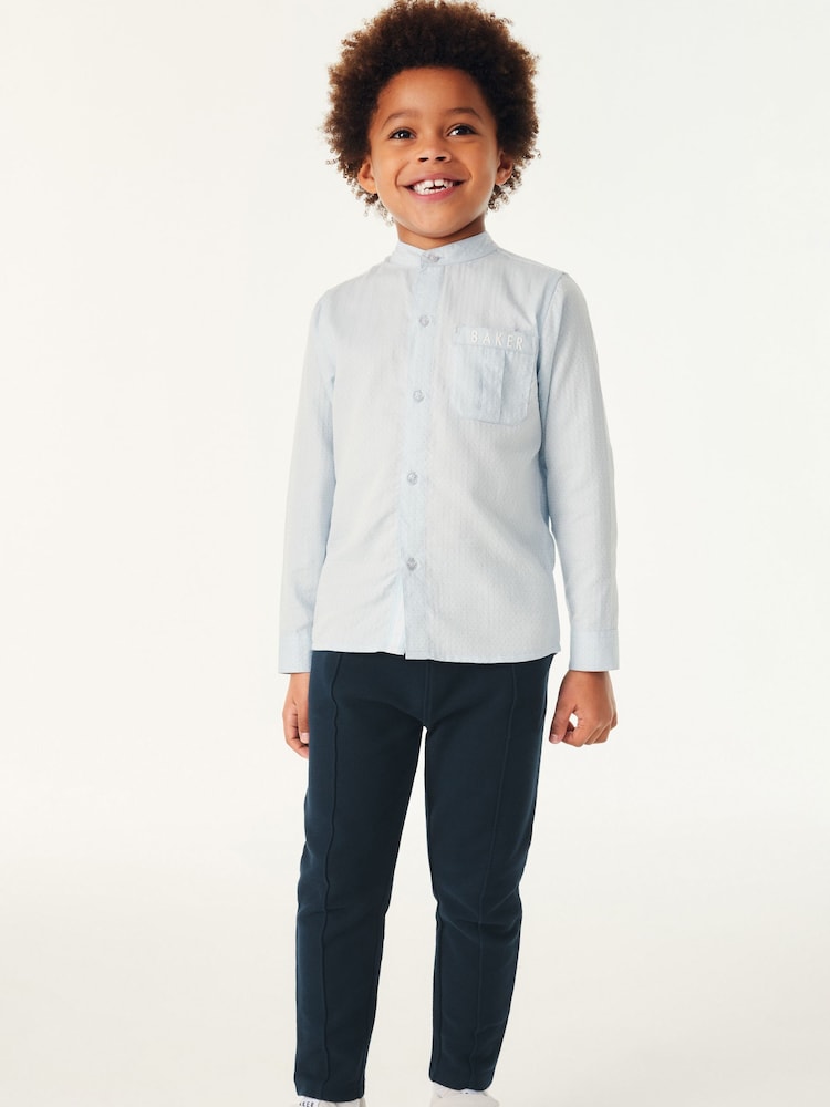 Baker by Ted Baker Navy Twill Trousers - Image 4 of 7