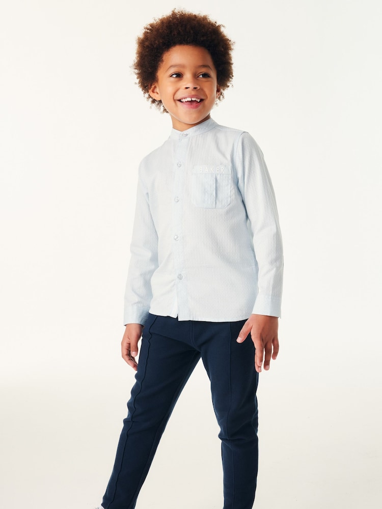 Baker by Ted Baker Navy Twill Trousers - Image 5 of 7