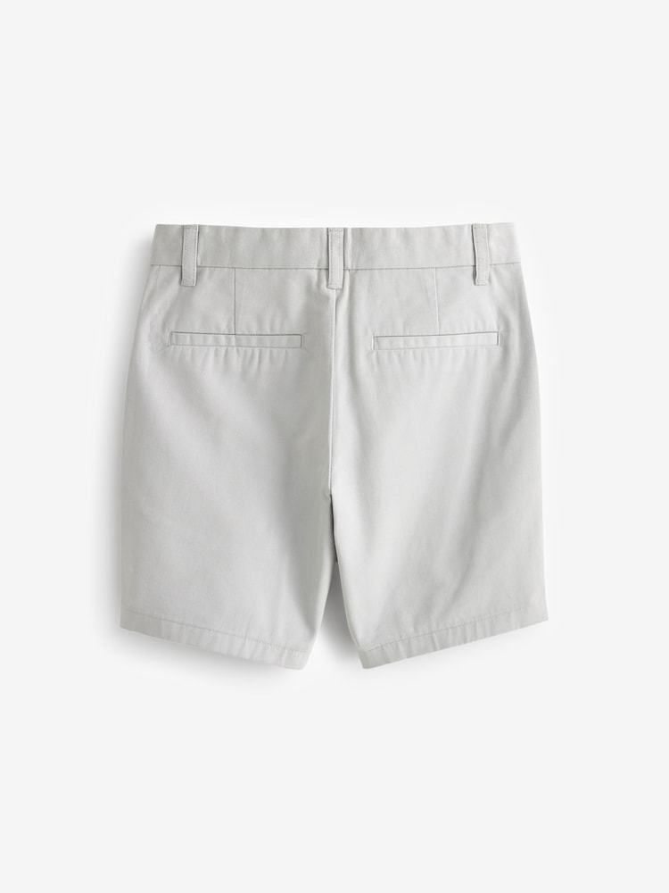 Light Grey Chino Shorts (3-16yrs) - Image 2 of 3