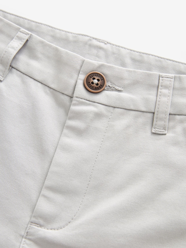 Light Grey Chino Shorts (3-16yrs) - Image 3 of 3