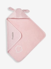 JoJo Maman Bébé Personalised Bunny Hooded Towel - Image 1 of 5