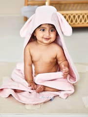 JoJo Maman Bébé Personalised Bunny Hooded Towel - Image 2 of 5