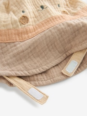 Neutral Bear Bucket Baby Hat - Image 5 of 5