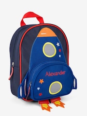 JoJo Maman Bébé Personalised Space Rocket Backpack - Image 1 of 4