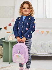JoJo Maman Bébé Personalised Unicorn Backpack - Image 4 of 7