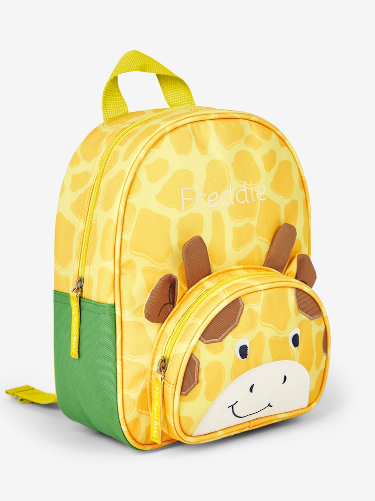 JoJo Maman Bébé Personalised Giraffe Backpack - Image 1 of 3