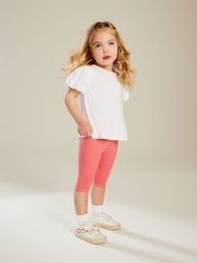 White Standard Fit (F) Rainbow Touch Fasten Trainers - Image 1 of 10