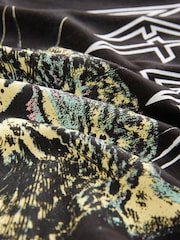 Washed Charcoal Grey Def Leppard License Band T-Shirt - Image 6 of 6