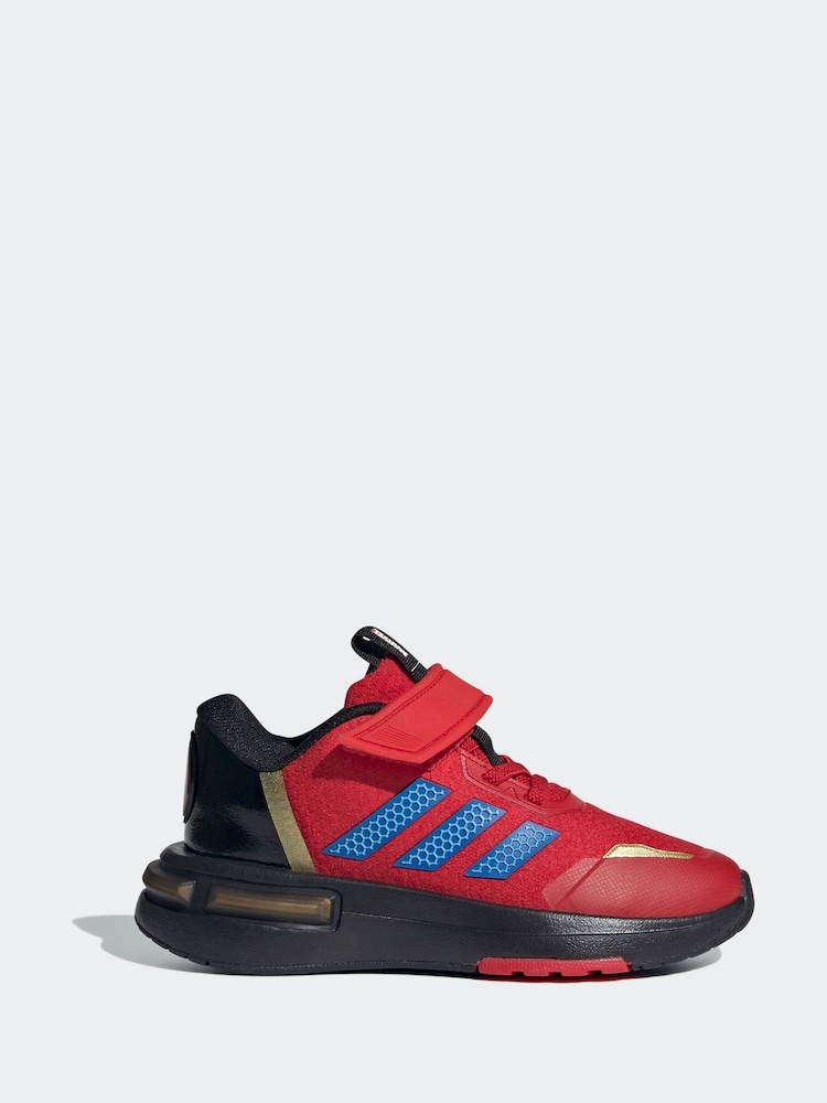 adidas Red Kids Marvel's Iron Man Racer Shoes - Image 1 of 9