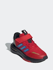 adidas Red Kids Marvel's Iron Man Racer Shoes - Image 3 of 9