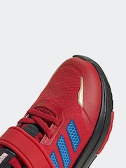 adidas Red Kids Marvel's Iron Man Racer Shoes - Image 8 of 9