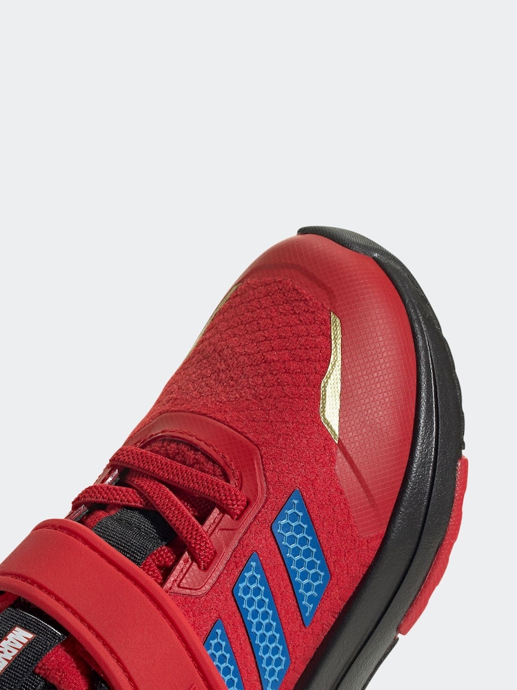 adidas Red Kids Marvel's Iron Man Racer Shoes - Image 8 of 9