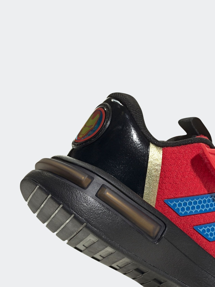 adidas Red Kids Marvel's Iron Man Racer Shoes - Image 9 of 9