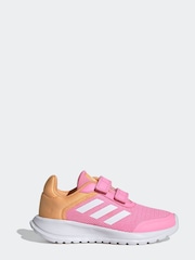 adidas Pink/Orange Kids Sportswear Tensaur Run Trainers - Image 1 of 8