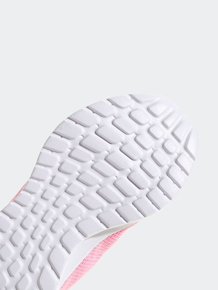 adidas Pink/Orange Kids Sportswear Tensaur Run Trainers - Image 8 of 8