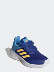 adidas Blue/Yellow Kids Sportswear Tensaur Run Trainers - Image 3 of 8