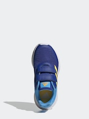 adidas Blue/Yellow Kids Sportswear Tensaur Run Trainers - Image 5 of 8