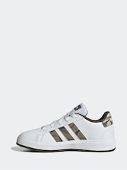 adidas White Sportswear Grand Court 2.0 Trainers - Image 2 of 9