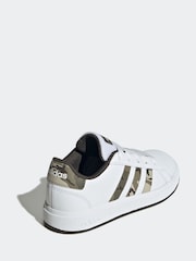 adidas White Sportswear Grand Court 2.0 Trainers - Image 3 of 9