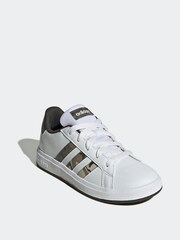 adidas White Sportswear Grand Court 2.0 Trainers - Image 4 of 9