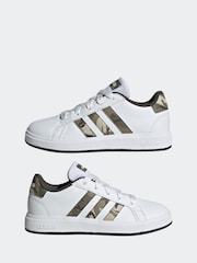 adidas White Sportswear Grand Court 2.0 Trainers - Image 5 of 9