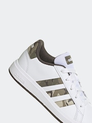 adidas White Sportswear Grand Court 2.0 Trainers - Image 8 of 9