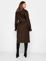 Long Tall Sally Brown Formal Trench Coat - Image 2 of 5