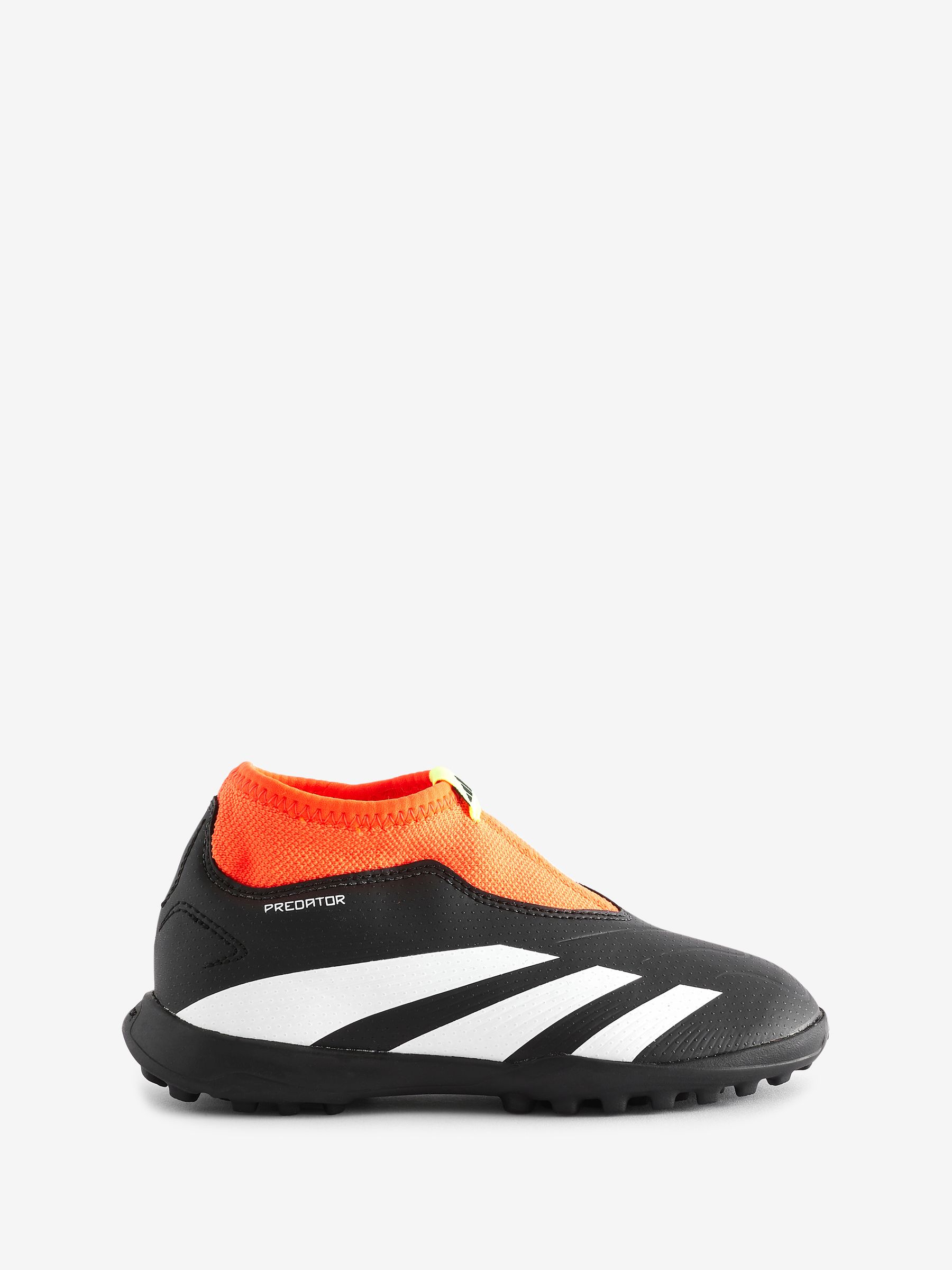 Buy adidas Black Football Predator 24 League Laceless Turf Kids Boots from Next Luxembourg