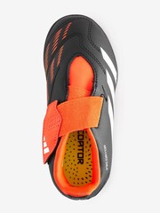 adidas – Football Predator 24 Club – Turfschuhe mit Klettverschluss, Schwarz - Bild 3 von 5