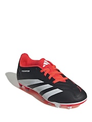 adidas red/black Predator Club Flexible Ground Football Boots - Image 3 of 9