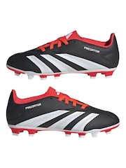 adidas red/black Predator Club Flexible Ground Football Boots - Image 5 of 9