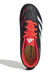 adidas red/black Predator Club Flexible Ground Football Boots - Image 6 of 9