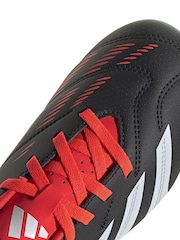 adidas red/black Predator Club Flexible Ground Football Boots - Image 8 of 9