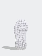 adidas White/Green/Pink Kids Sportswear Tensaur Run Trainers - Image 6 of 8