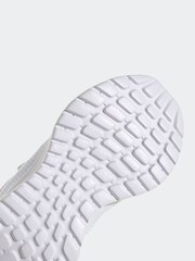 adidas White/Green/Pink Kids Sportswear Tensaur Run Trainers - Image 8 of 8