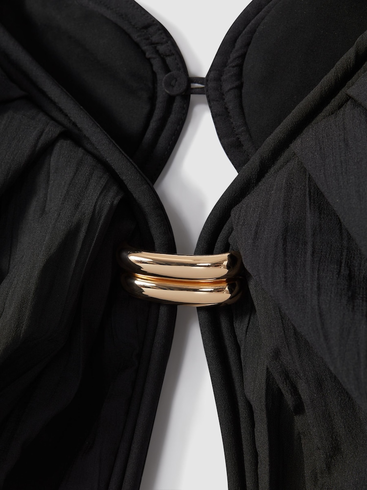 Acler Tiered Midi Dress - Image 5 of 5
