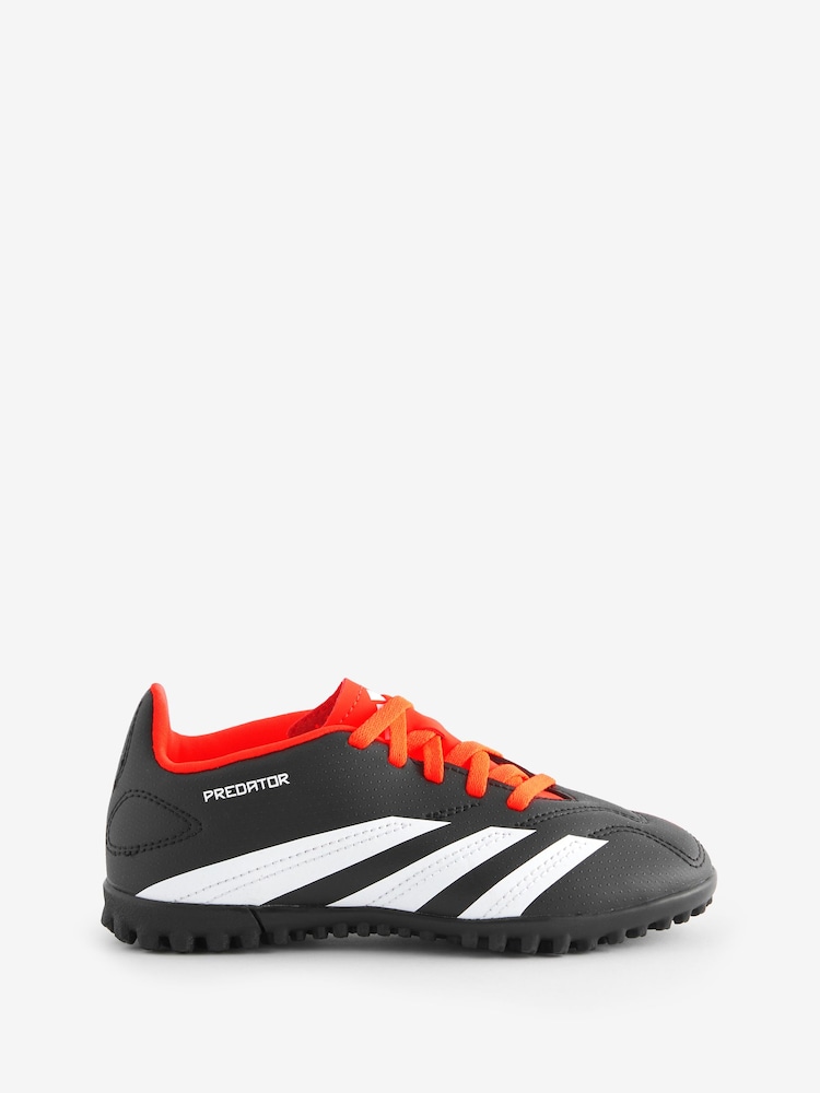 adidas Black Football Predator 24 Club Turf Kids Boots - Image 1 of 11