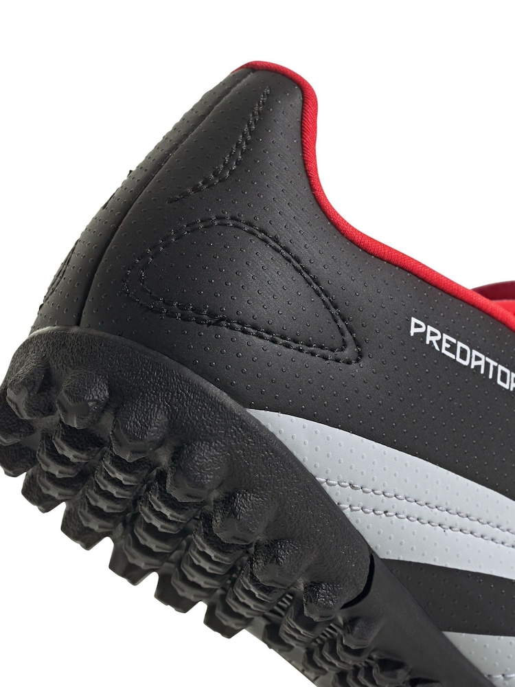adidas Black Football Predator 24 Club Turf Kids Boots - Image 10 of 11