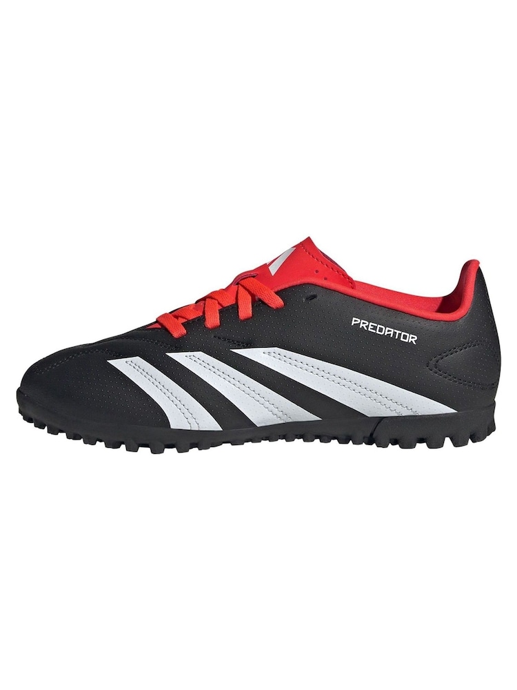 adidas Black Football Predator 24 Club Turf Kids Boots - Image 2 of 11